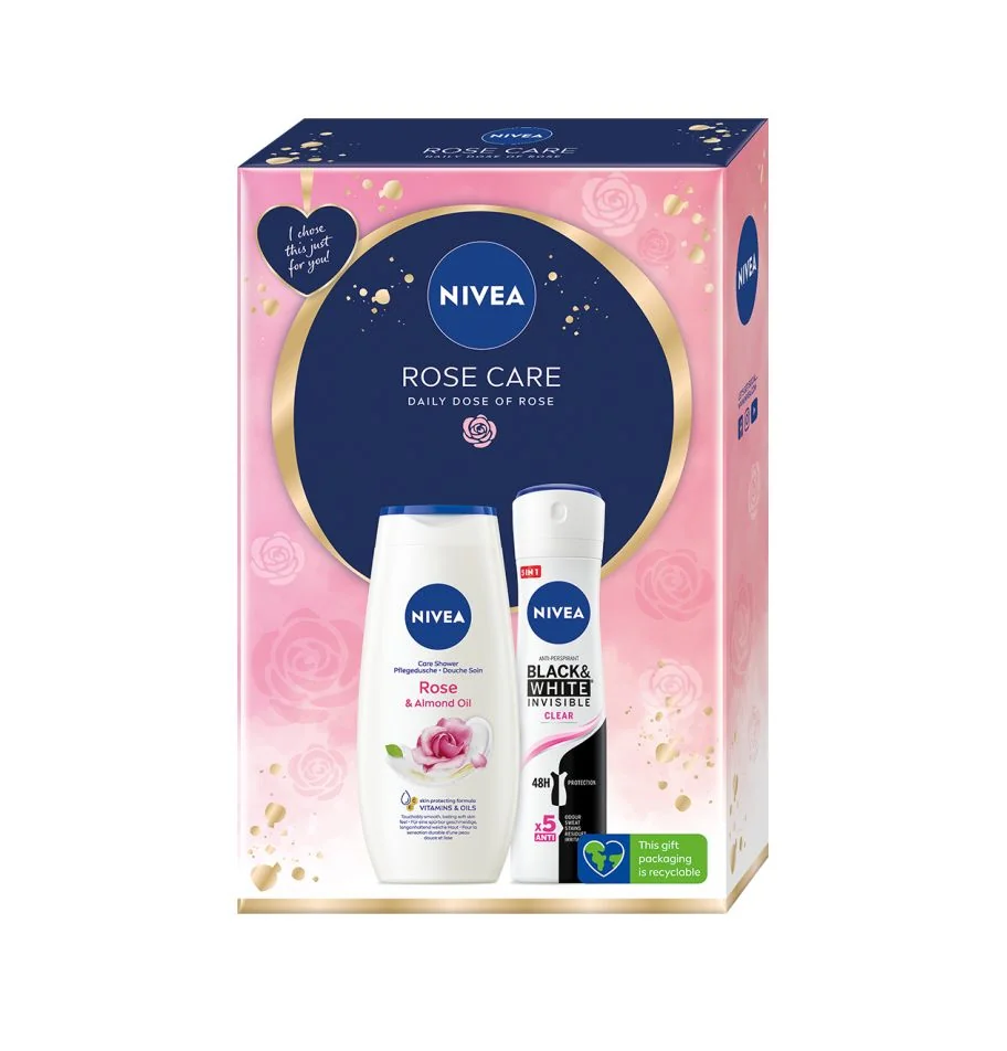 Nivea Box Rose Care dárkový set