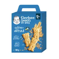 Gerber Snacks dětské sušenky 9m+