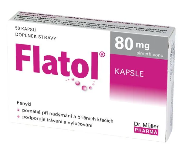 Dr. Müller Flatol 80 mg 50 kapslí