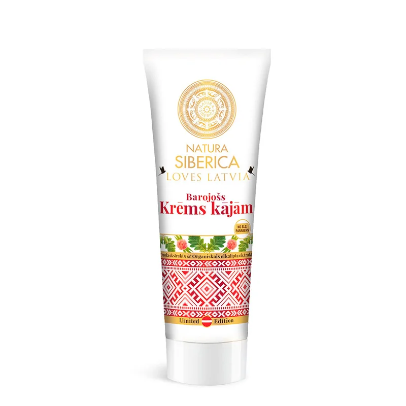 Natura Siberica Loves Latvia Vyživující krém na nohy 75 ml