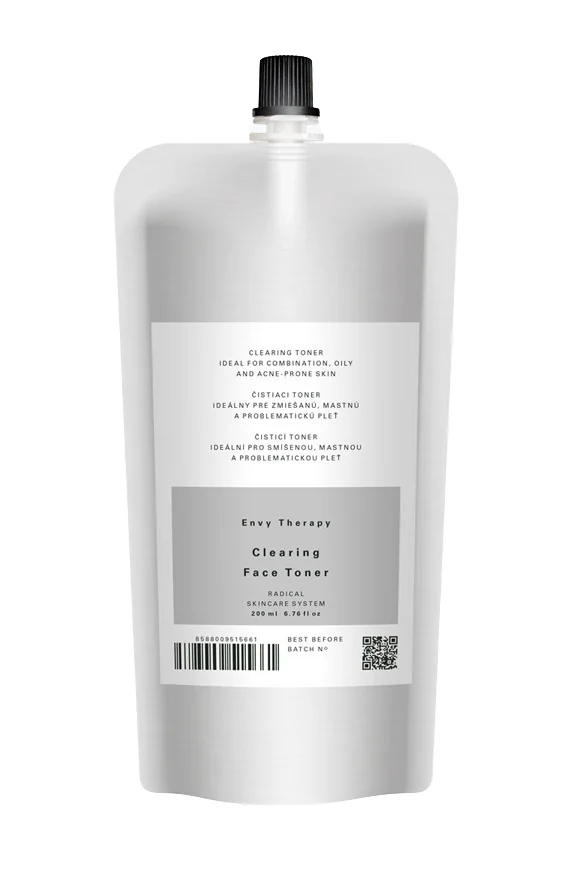 Envy Therapy Clearing Face dvoufázový čisticí toner 200 ml refill