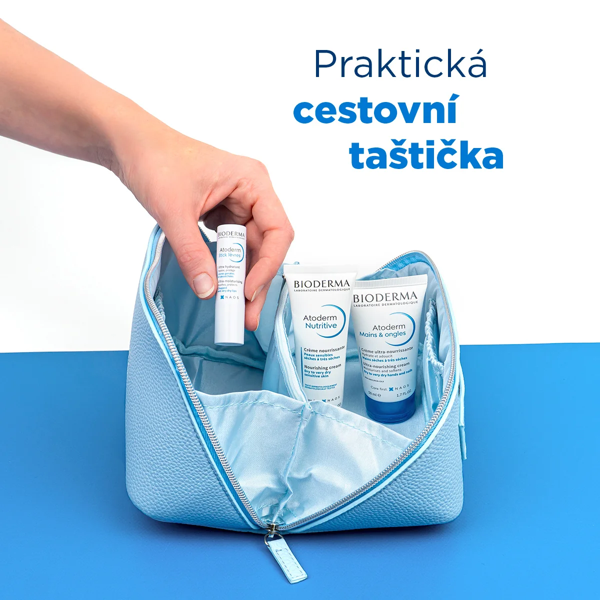 BIODERMA dárkový balíček na suchou pokožku 3 ks