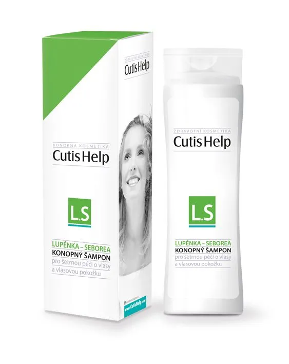 CutisHelp LUPÉNKA-SEBOREA konopný šampon 200 ml