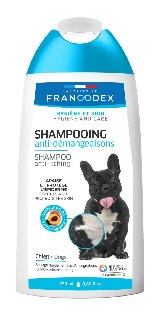 Francodex Šampon proti svědění pro psy 250 ml