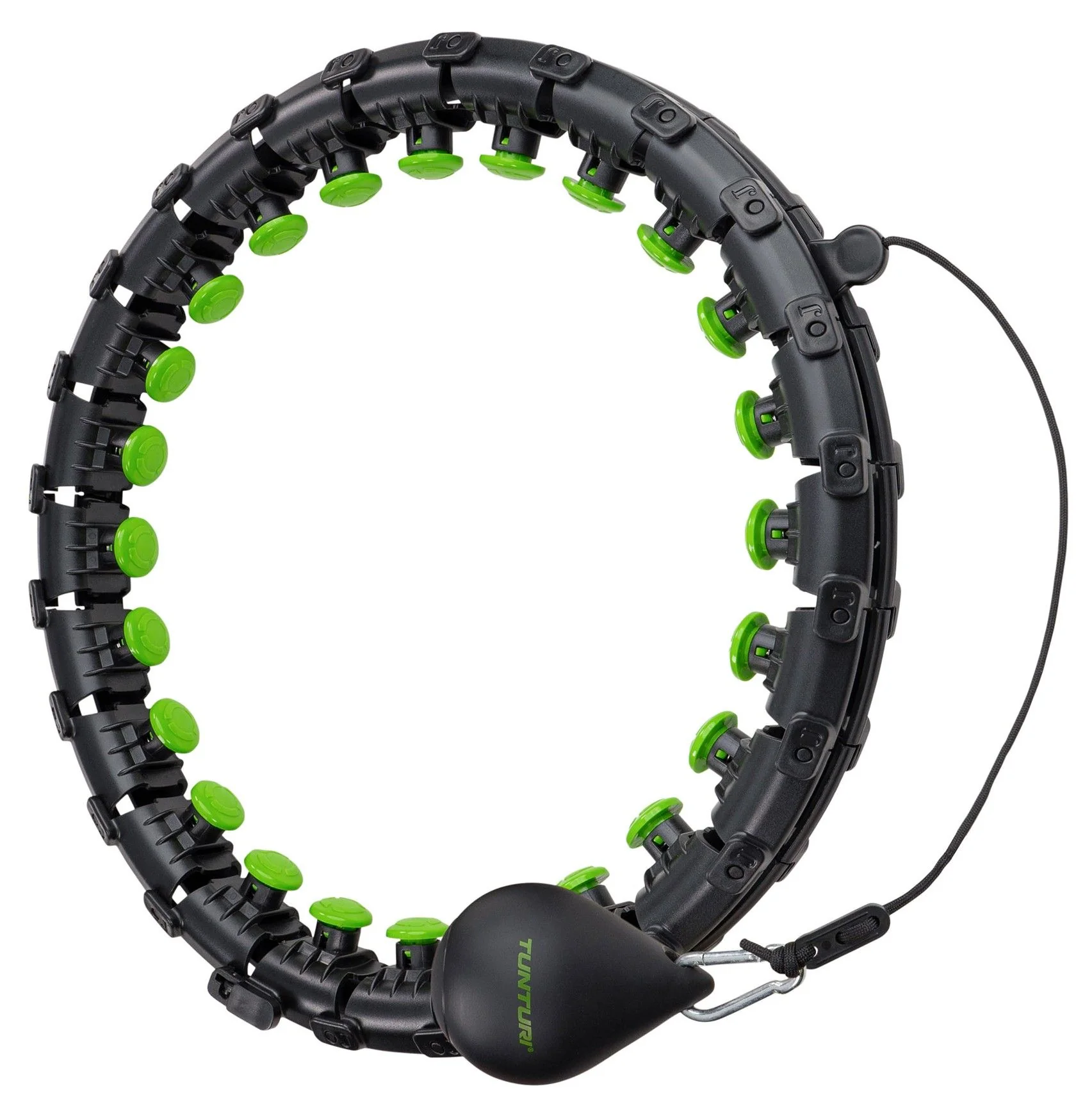 Tunturi Obruč Hula Hoop s nastavitelným závažím