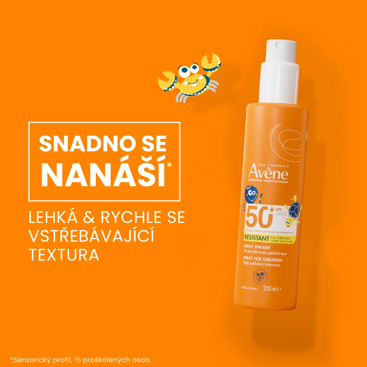 Avène Sun Sprej pro děti SPF50+ 200 ml