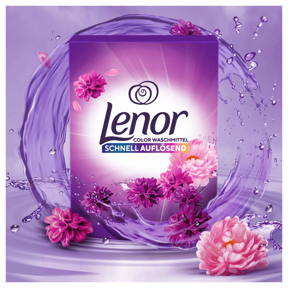 Lenor Color Ametyst prací prášek 2,25 kg 45 praní