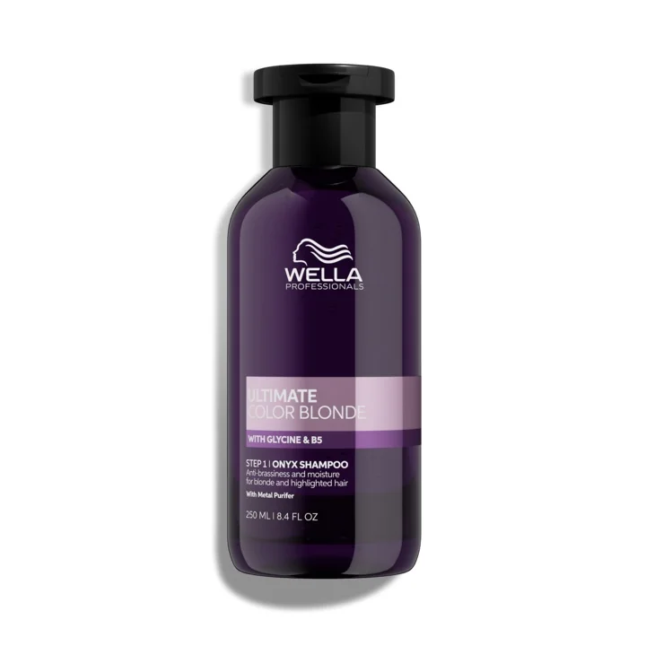 Wella Professionals Ultimate Color Blonde fialový šampon pro studenou blond 250 ml