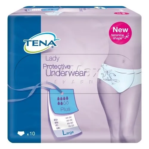 Inkontinenční kalhotky TENA Lady Protective Underwear Plus L 10ks