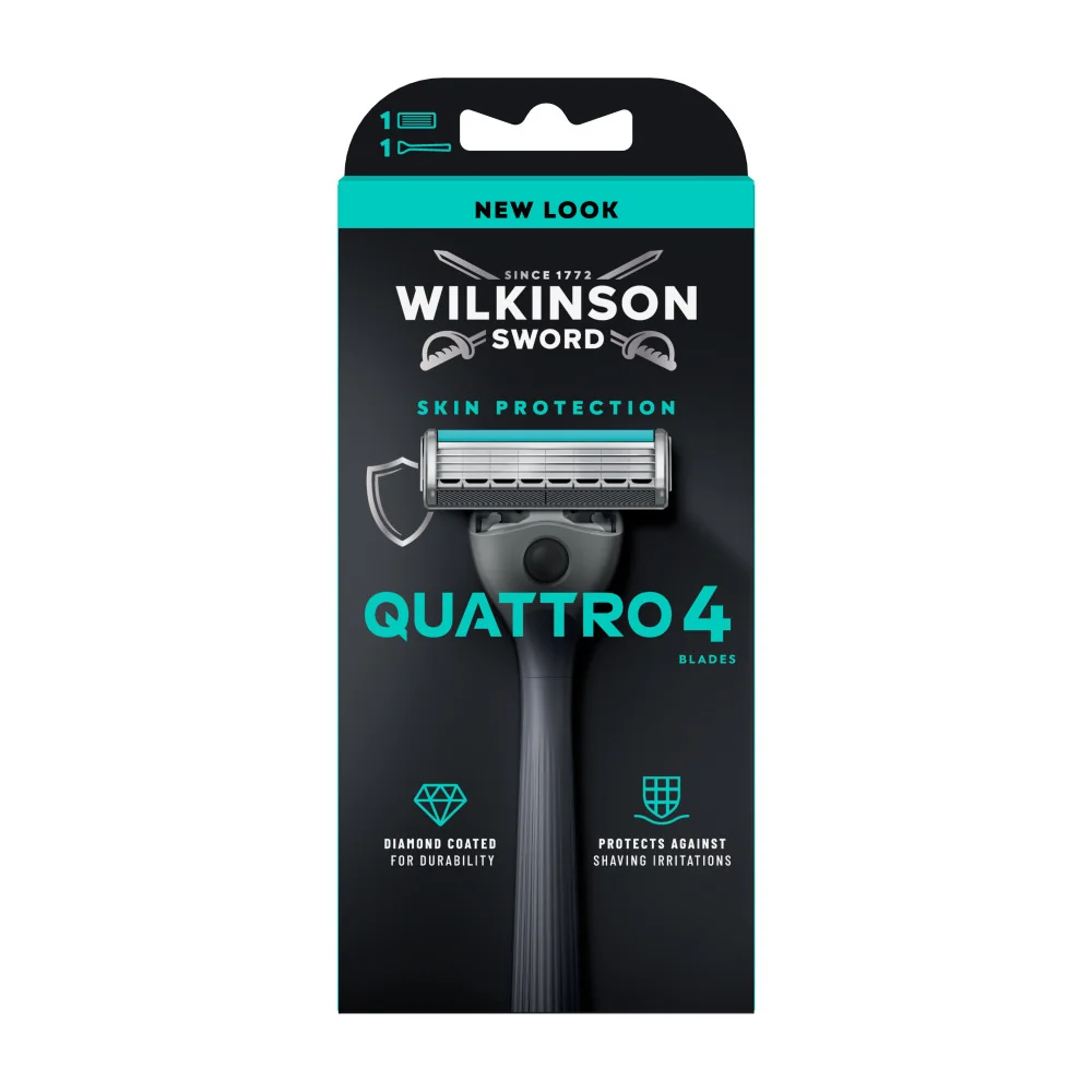 Wilkinson Quattro 4 Skin Protection pánský holicí strojek + hlavice