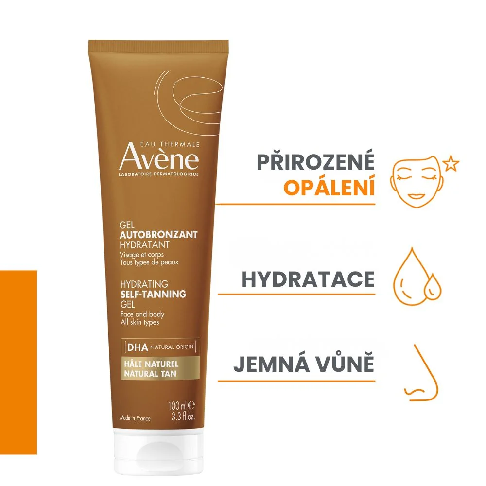 Avène Hydratační samoopalovací gel 100 ml
