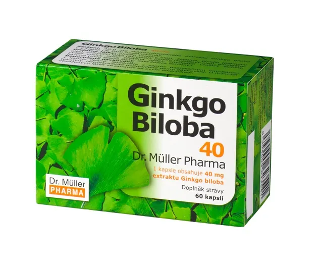 Dr. Müller Ginkgo Biloba 40 mg 60 kapslí