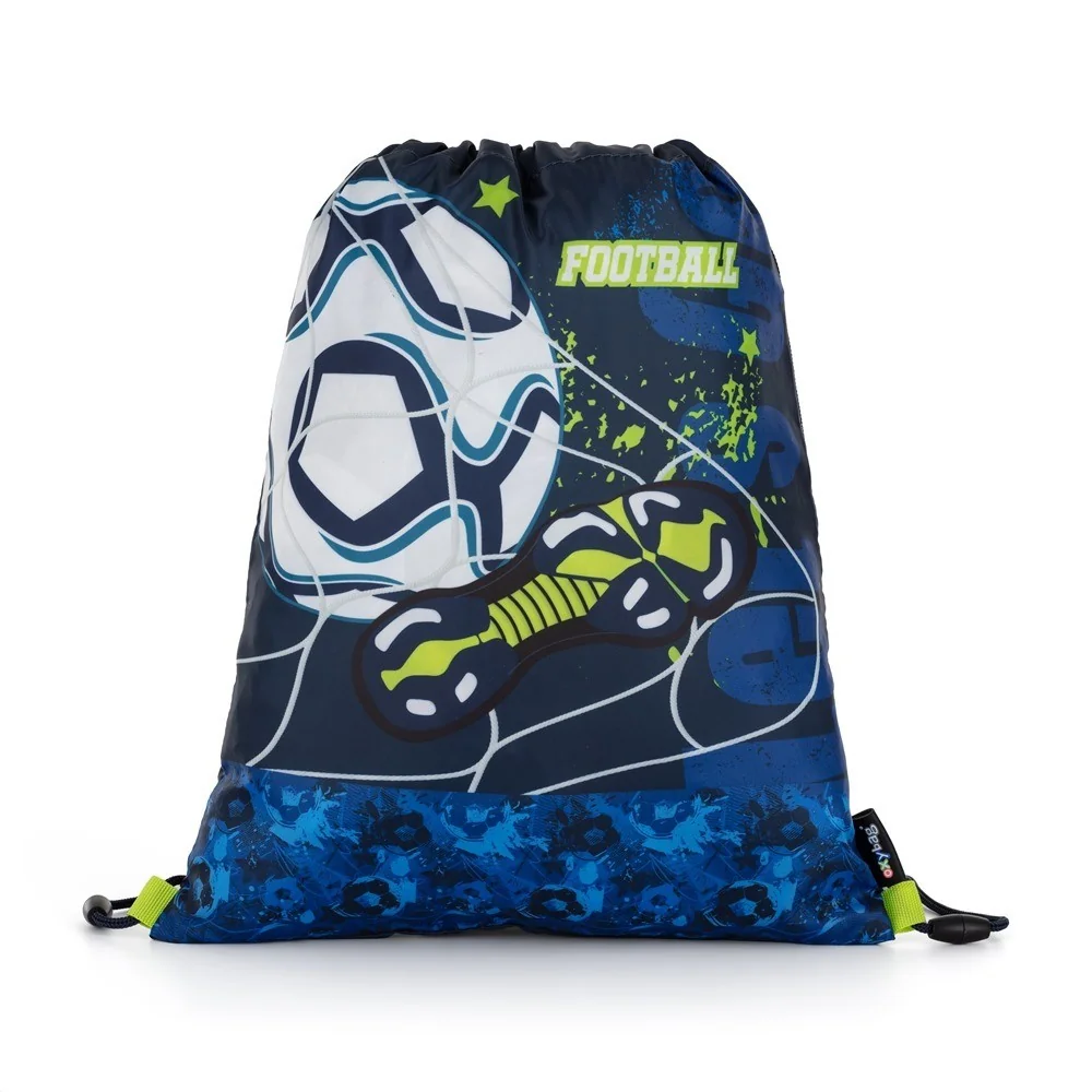 Oxybag OXY GO - školní set Football 3 ks: batoh, penál, sáček