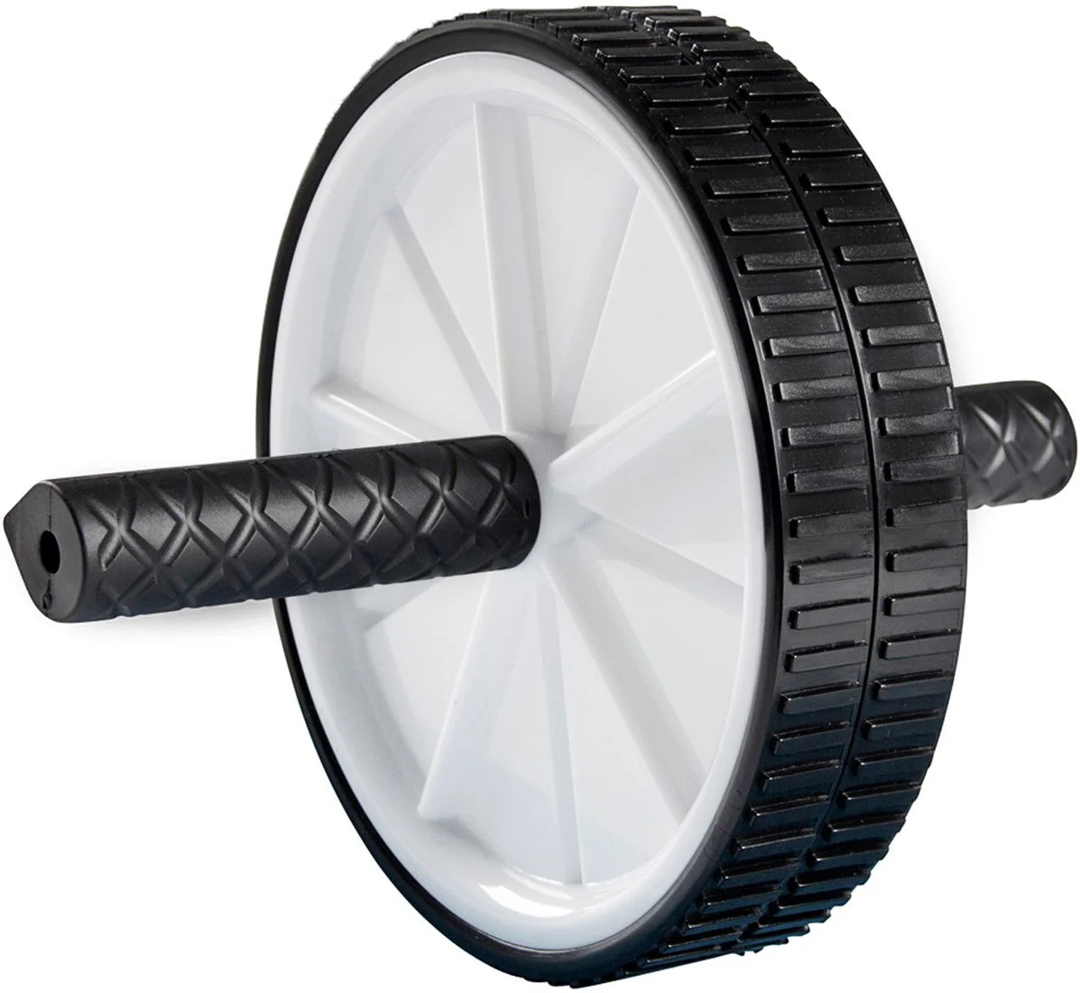 VIRTUFIT Kolečko Na Břicho Ab Roller Dvojité