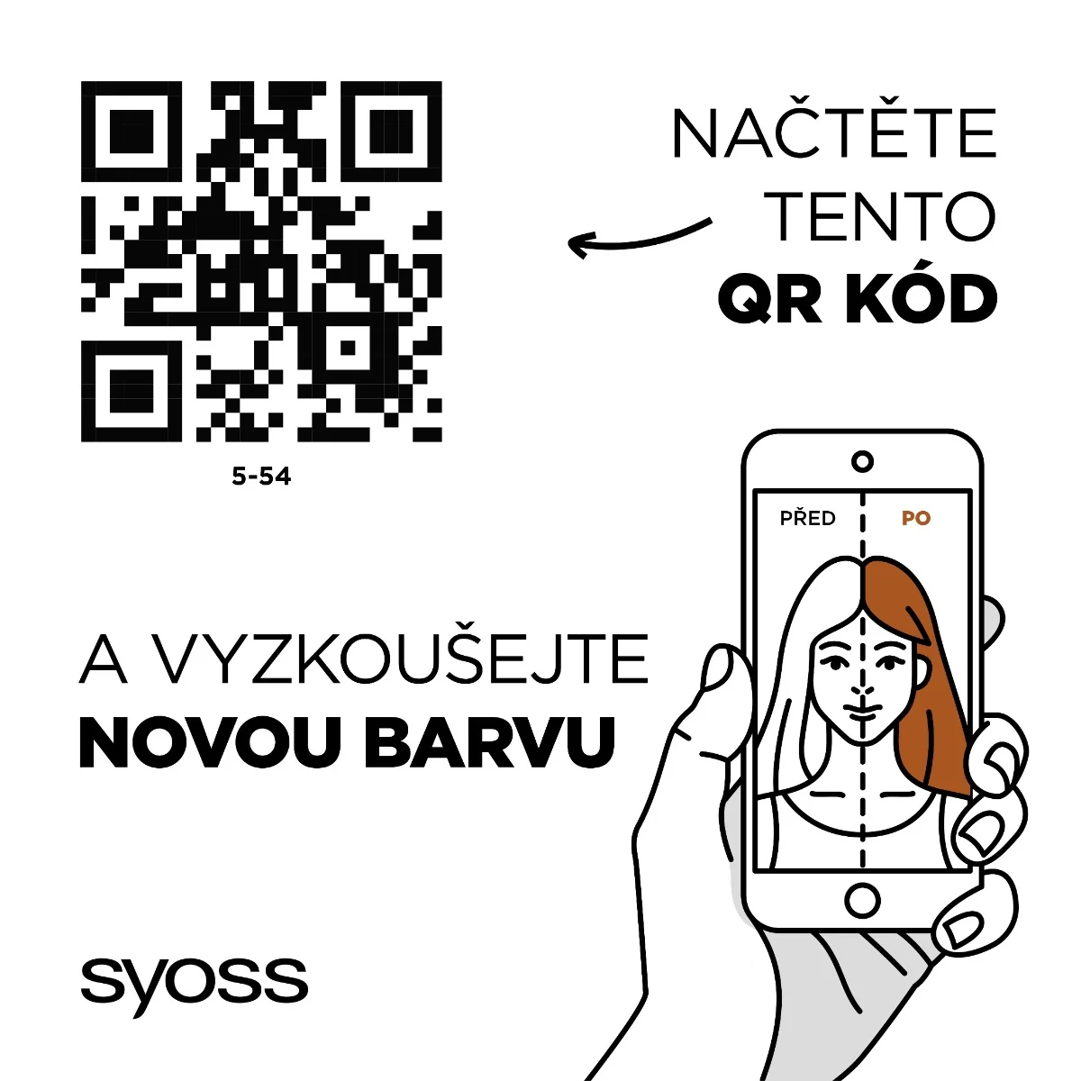 Syoss Oleo Intense Barva na vlasy 5-54 popelavě světlě hnědá 50 ml