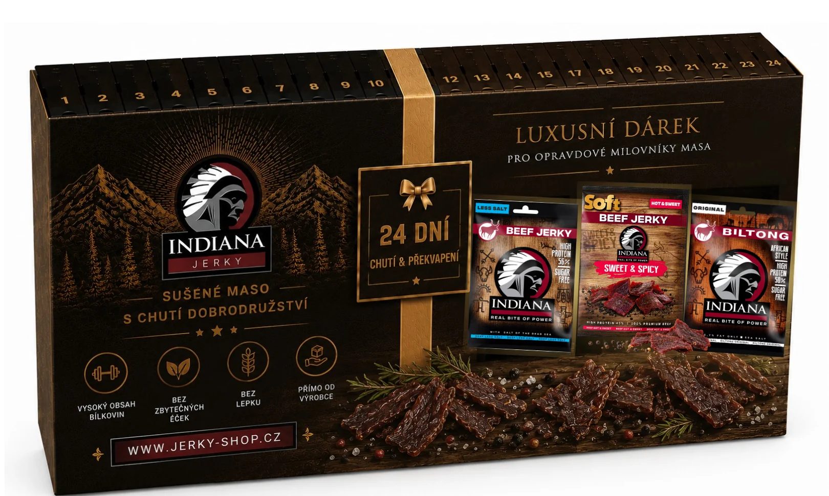 Indiana Jerky Adventní kalendář