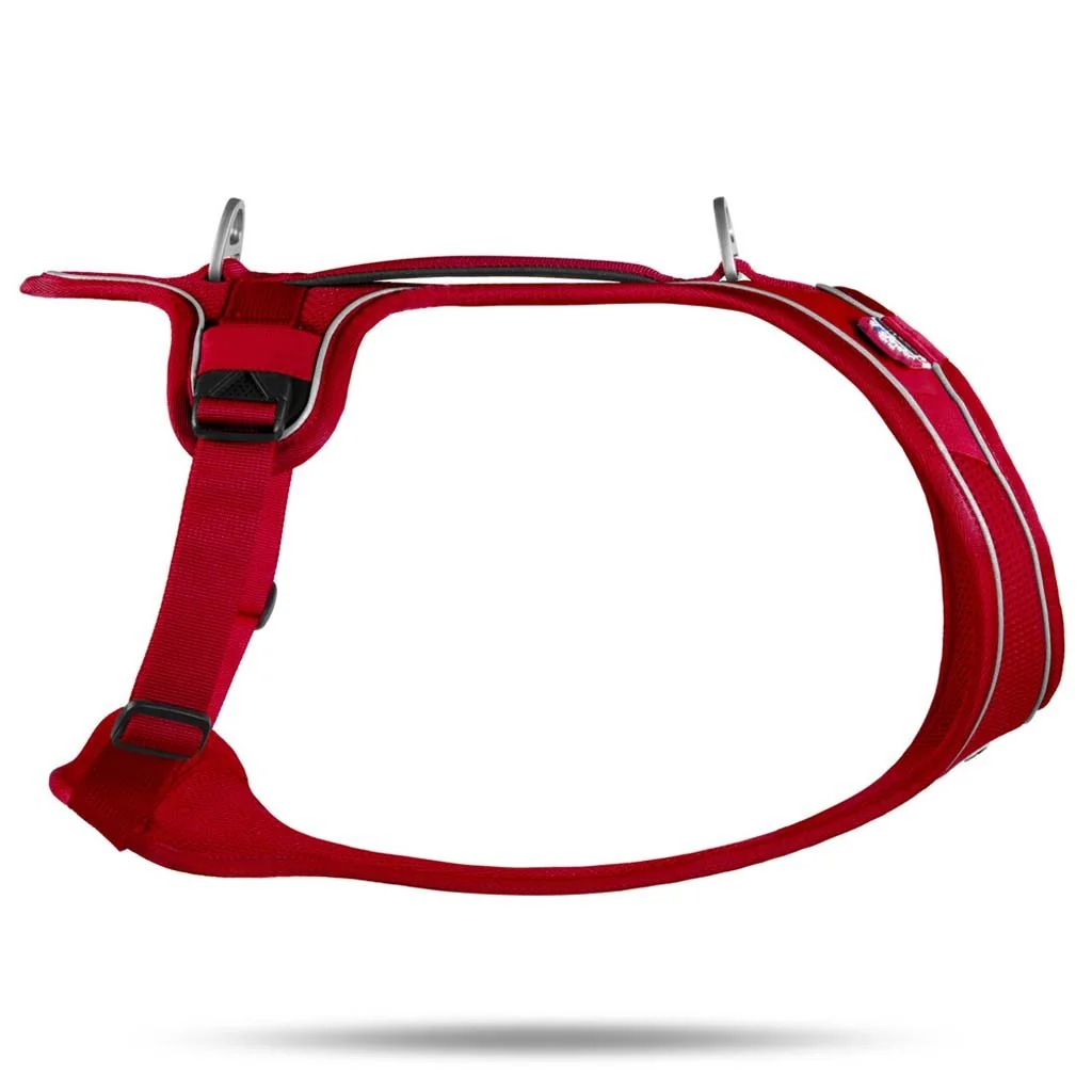 Curli Postroj pro psy Belka Comfort Red XS, 15-20 kg