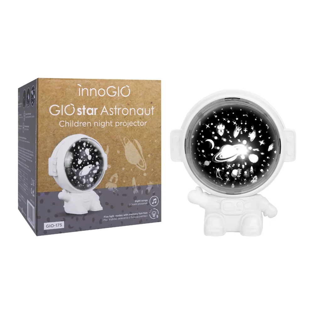 InnoGIO GIOstar Světelný projektor Astronaut