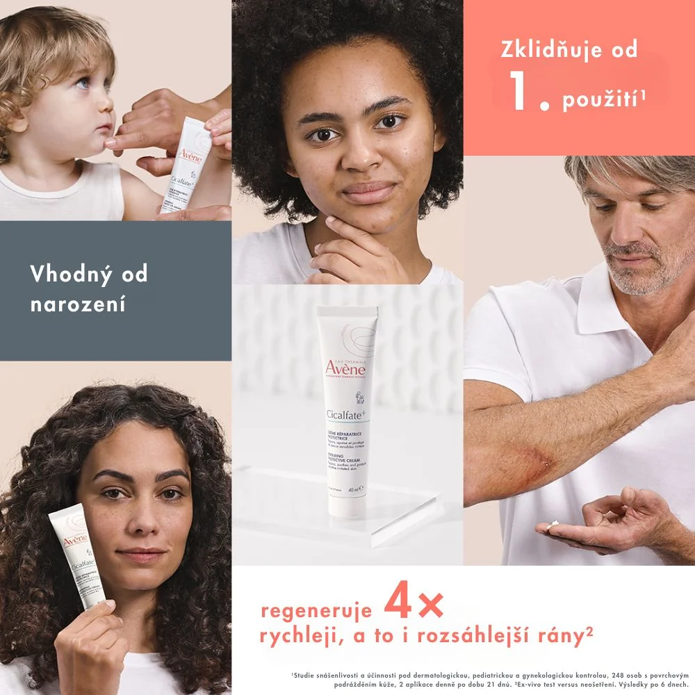 Avène Cicalfate+ Obnovující ochranný krém 100 ml