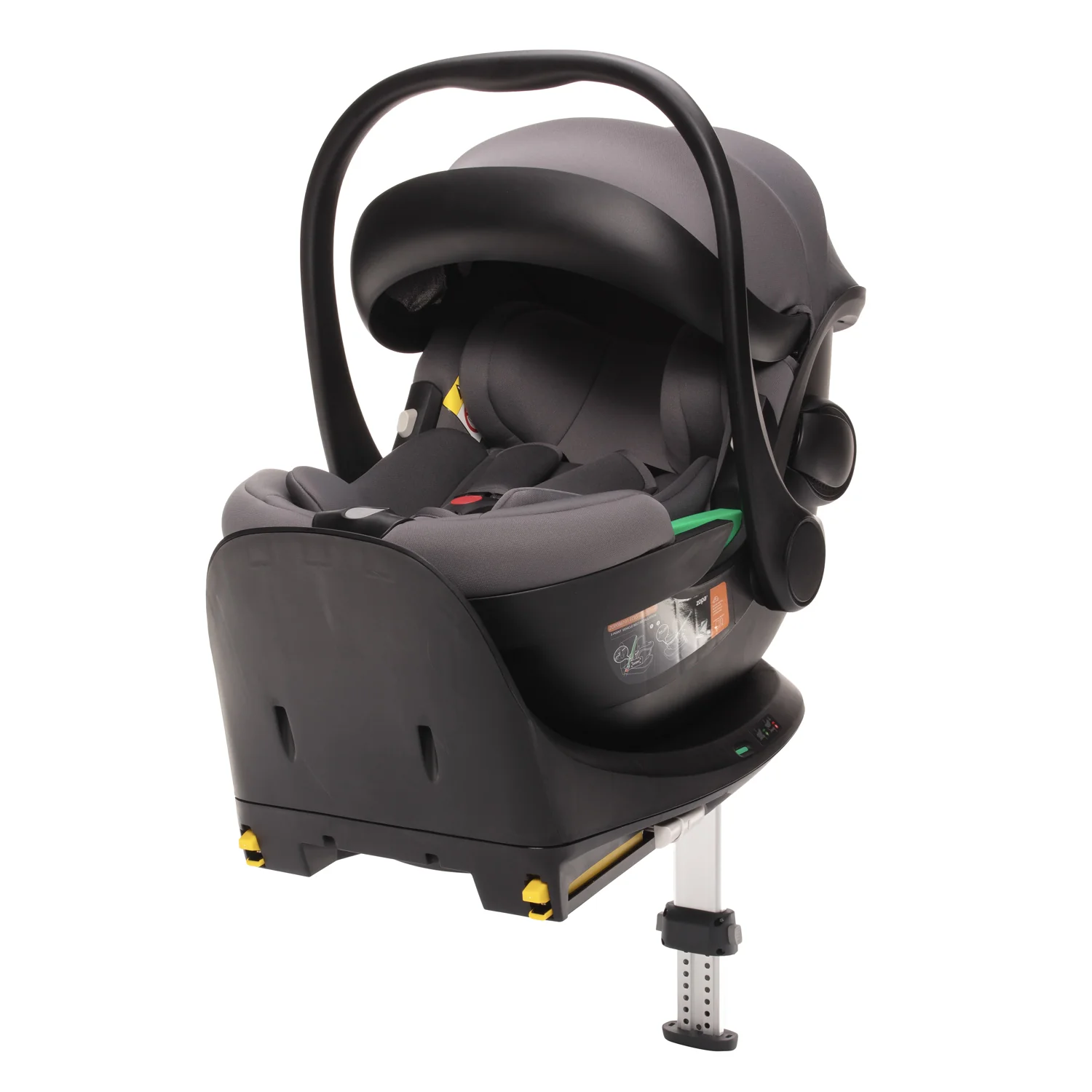 Zopa Autosedačka XM Plus i-Size bundle, Foggy Grey 2