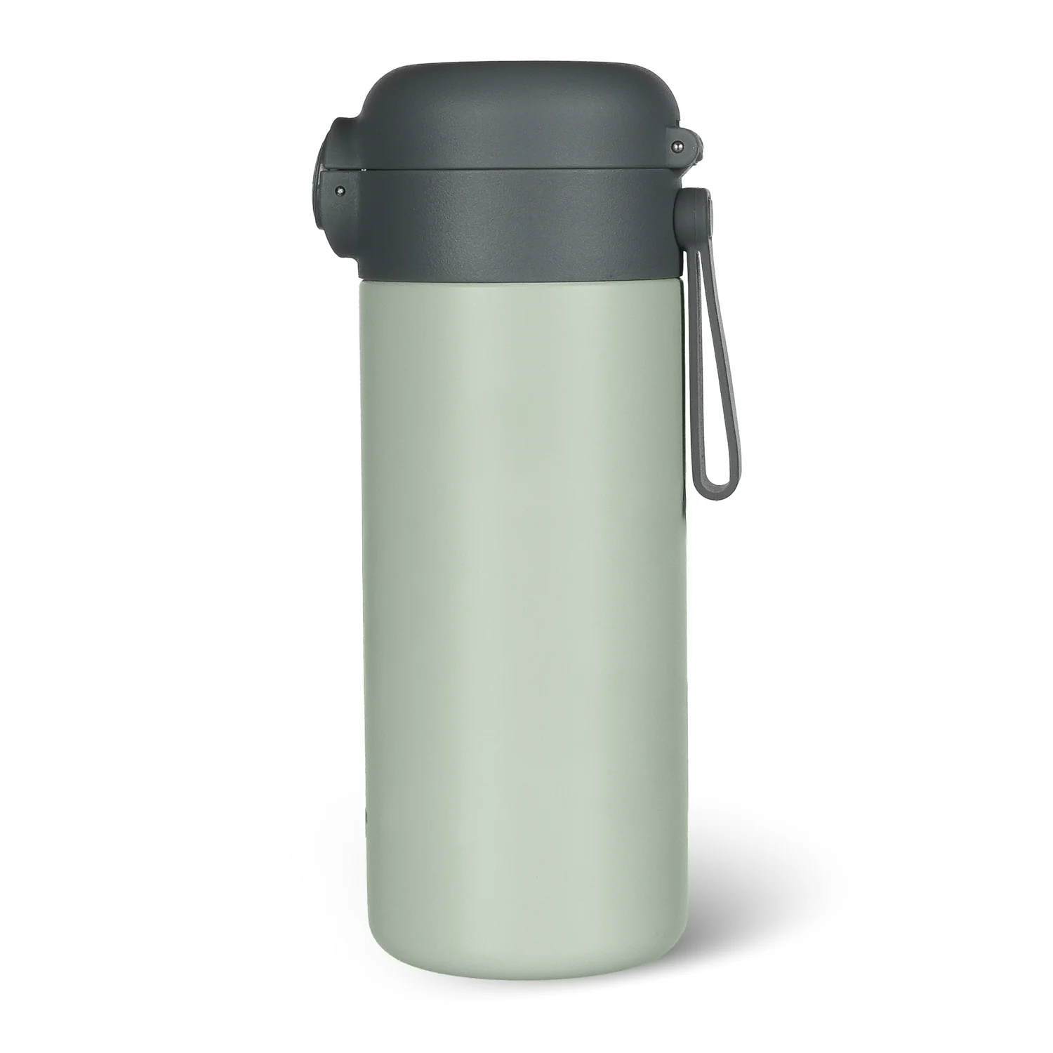 Zopa Termoska na tekutiny s brčkem a silikonovým držákem 350 ml, Pistacio green 4