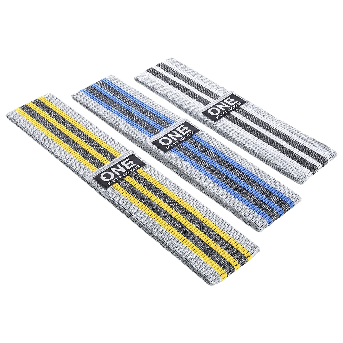 One Fitness Sada odporových gum Hip band HB001 3v1