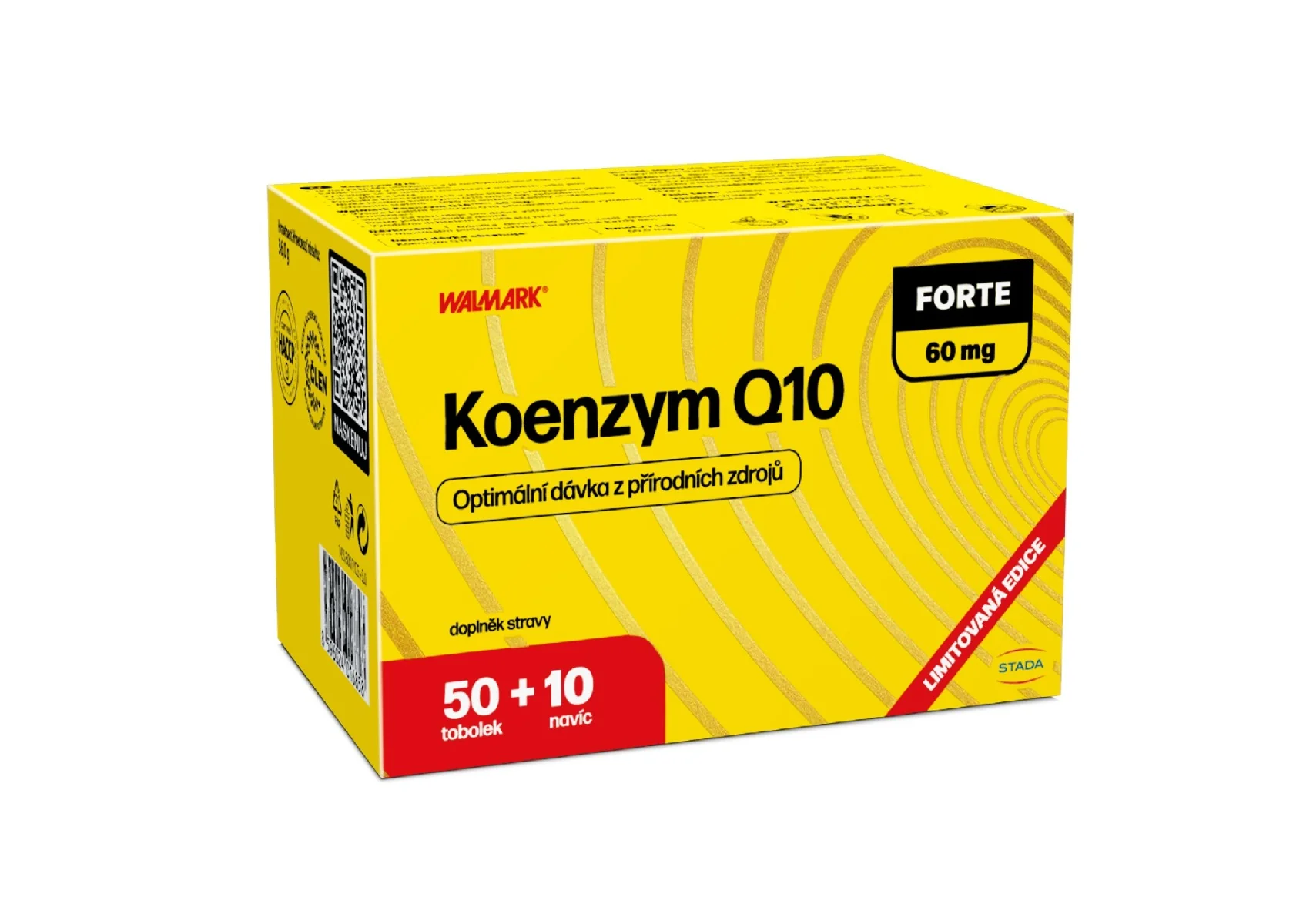 Walmark Koenzym Q10 FORTE 60 mg 50+10 tobolek