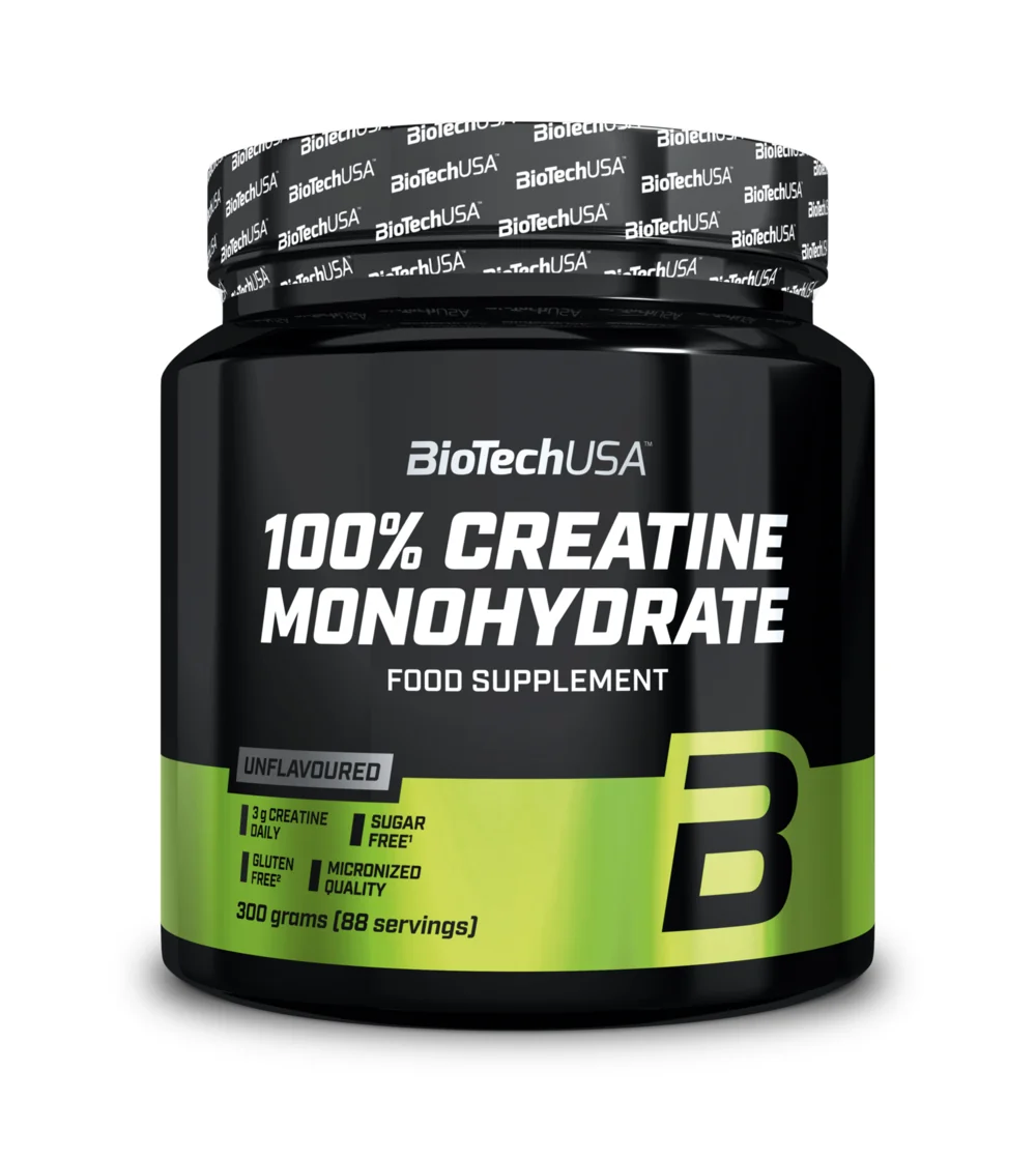 BioTech USA 100% Creatine Monohydrate 300 g