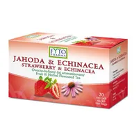 Fytopharma Ovocno-bylinný čaj jahoda & echinacea