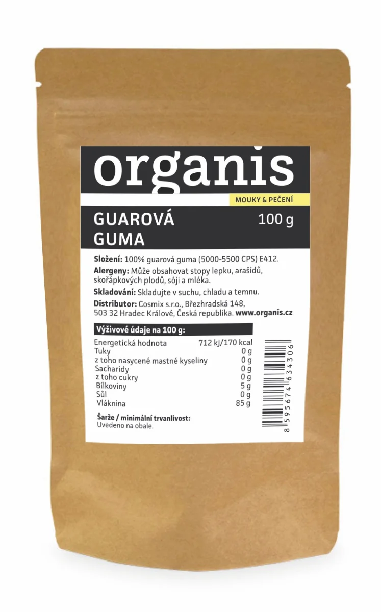 Organis Guarová guma 100 g