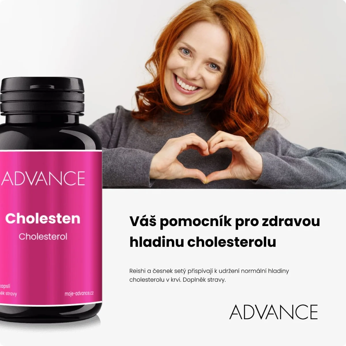 ADVANCE Cholesten cholesterol 60 kapslí