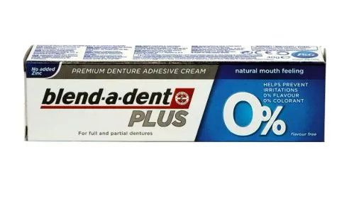 Blend-a-Dent upevňující krém Plus 0% 40g