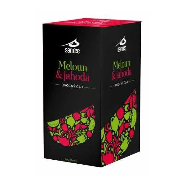 Santée Meloun & Jahoda porcovaný čaj 20x2,5 g