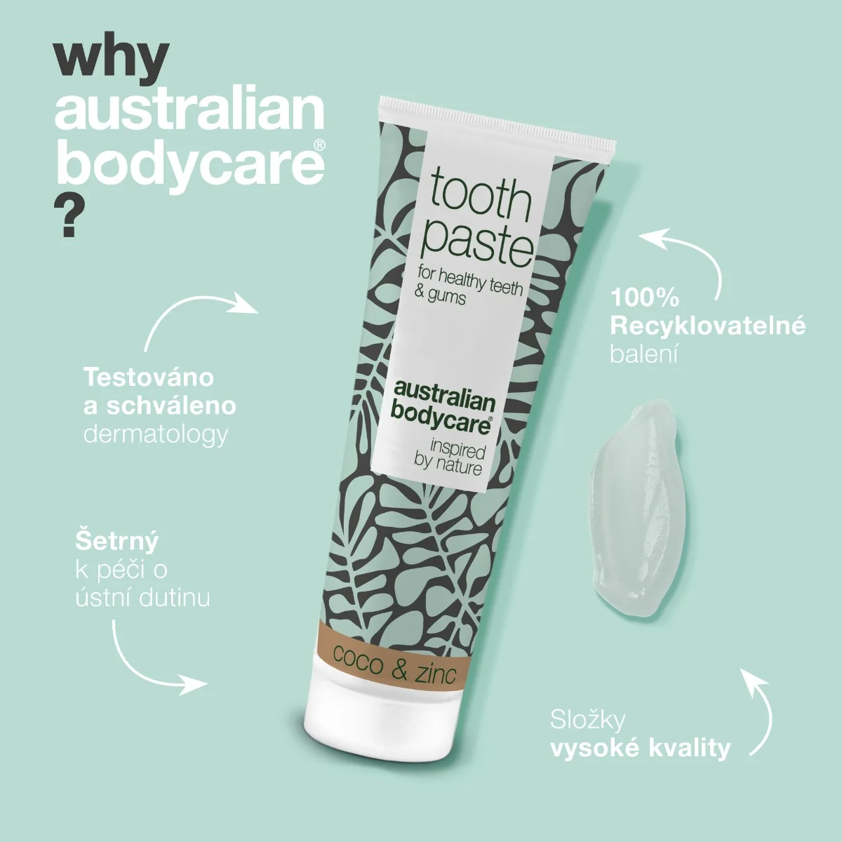 Australian Bodycare Tooth Paste Coco&Zinc 75 ml