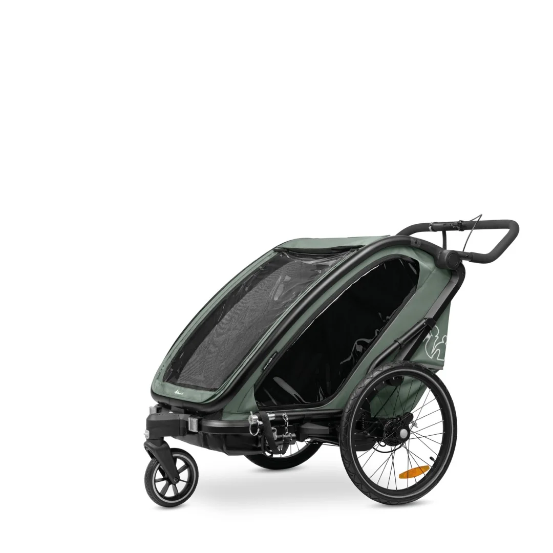 Hauck Bike N Walk Duo cyklovozík 3v1 dark green