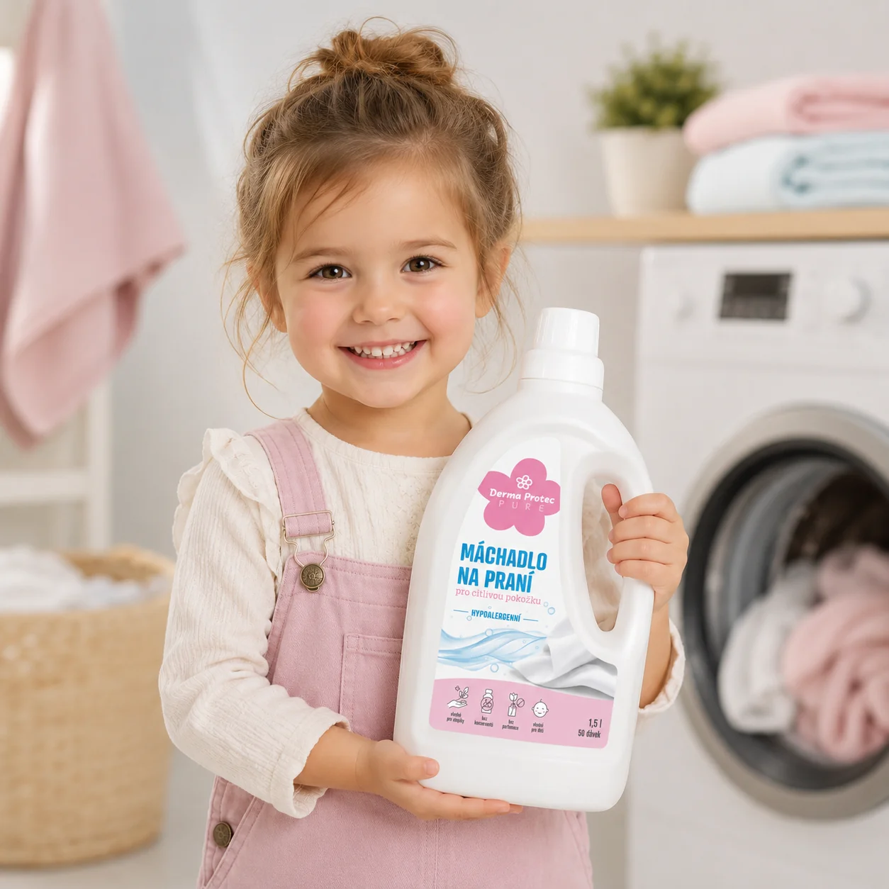 DermaProtec Pure Máchadlo pro citlivou pokožku 1,5 l