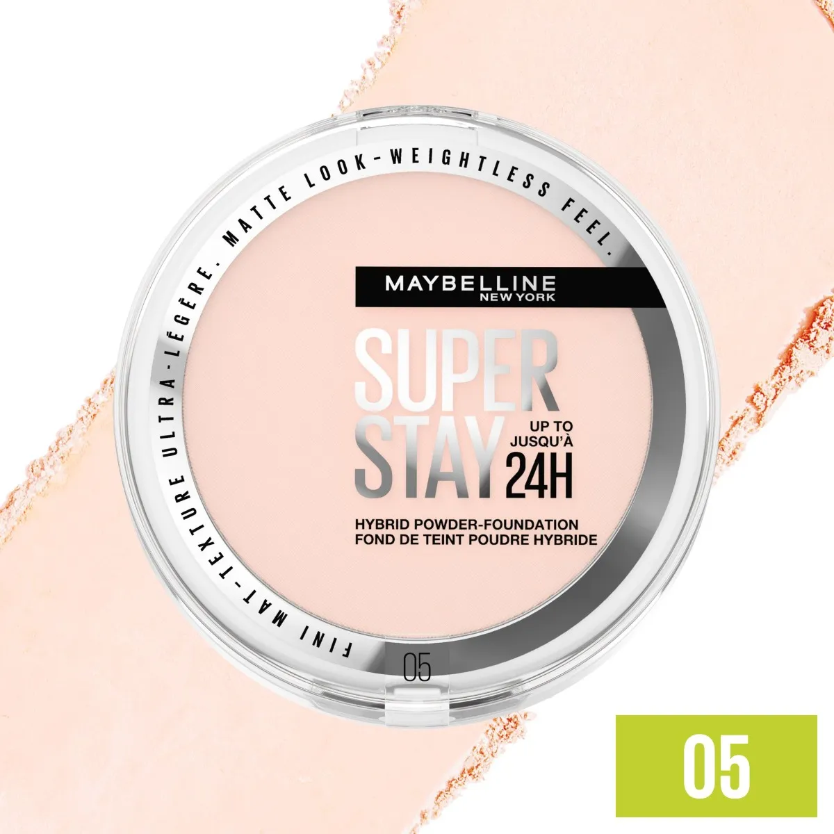 Maybelline SuperStay 24H Hybrid Powder-Foundation odstín 05 make-up v pudru 9 g