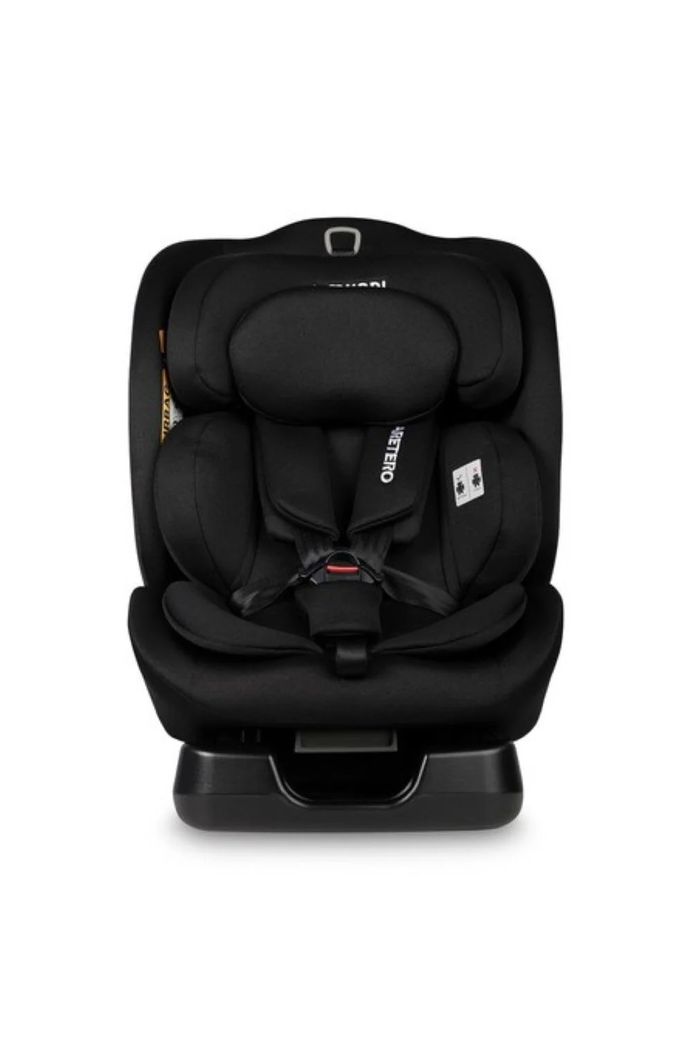 Caretero Dětská autosedačka Mundi i-Size, černá, 40–150 cm