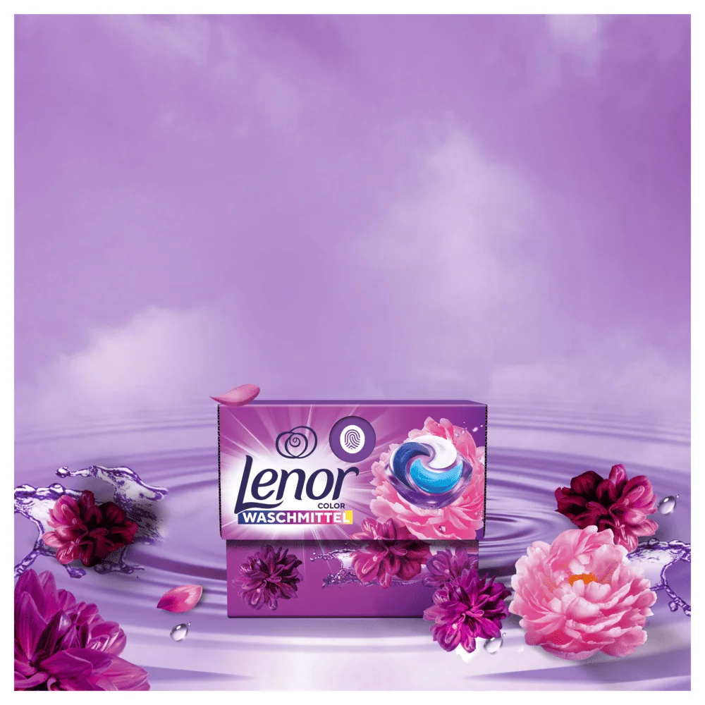 Lenor Color Amethyst kapsle na praní 38 ks