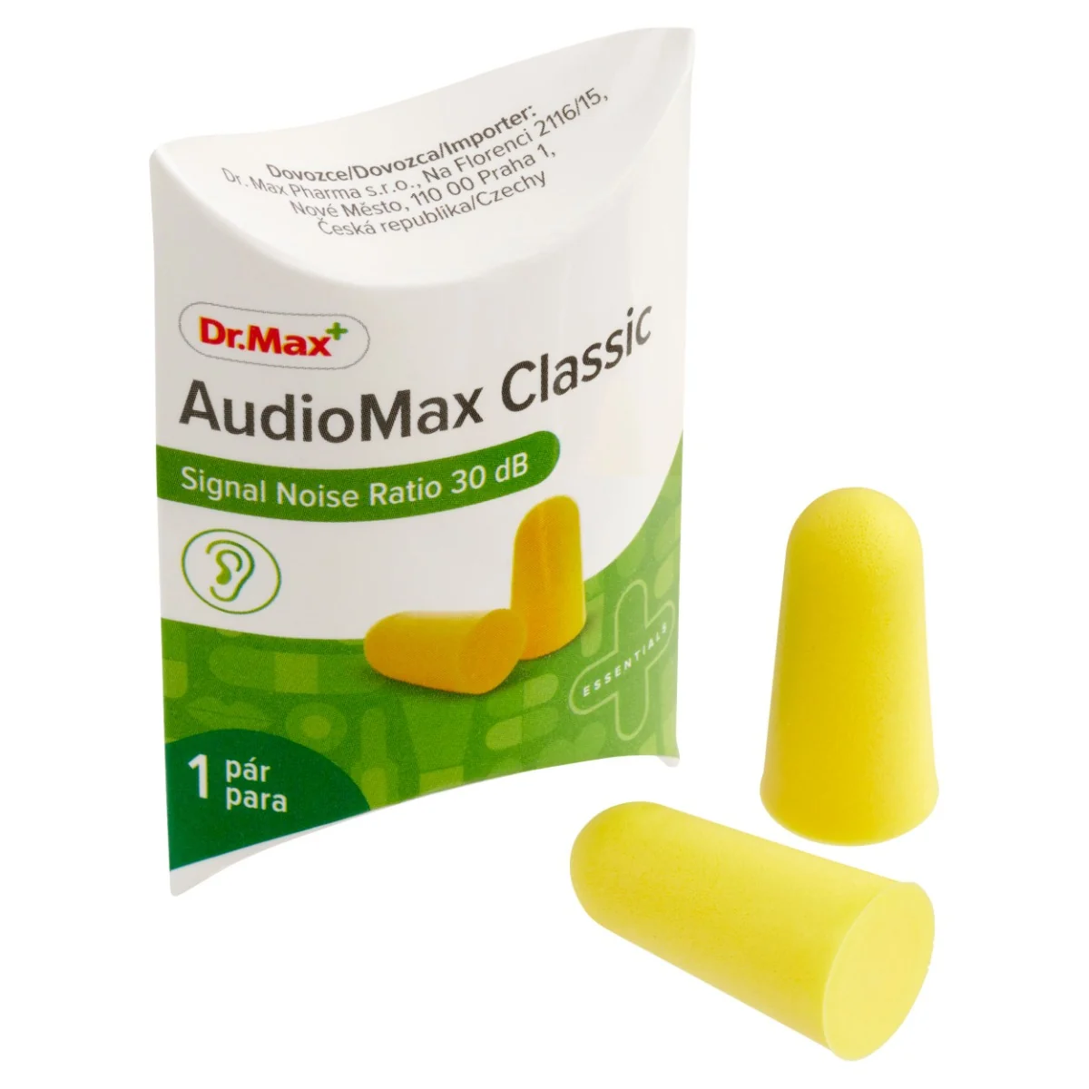 Dr. Max AudioMax Classic 30 dB chránič sluchu 1 pár
