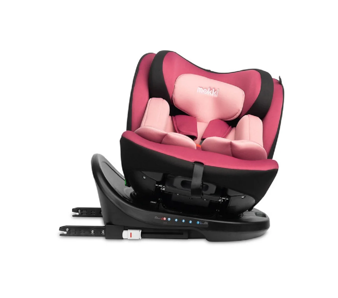 Caretero Autosedačka I-SIZE Mokki s isofixem (40-150), růžová