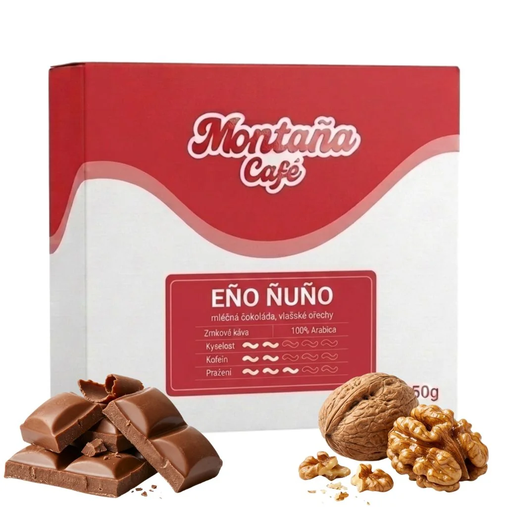 Montaña Café Eño Ñuño zrnková káva 250 g