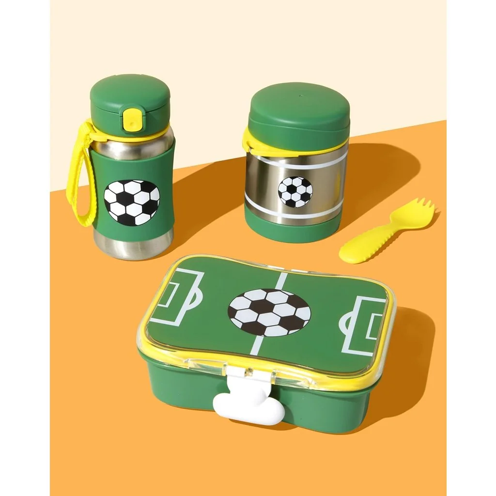 SKIP HOP Spark Style Krabička na svačinu 700 ml Fotbal 3r+