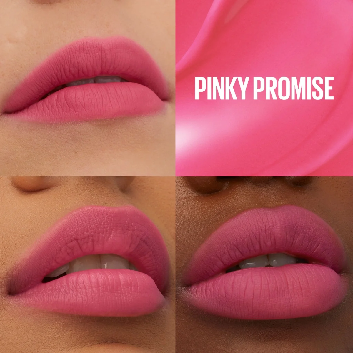 Maybelline SuperStay Teddy Tint 45 Pinky Promise tekutá rtěnka 5 ml