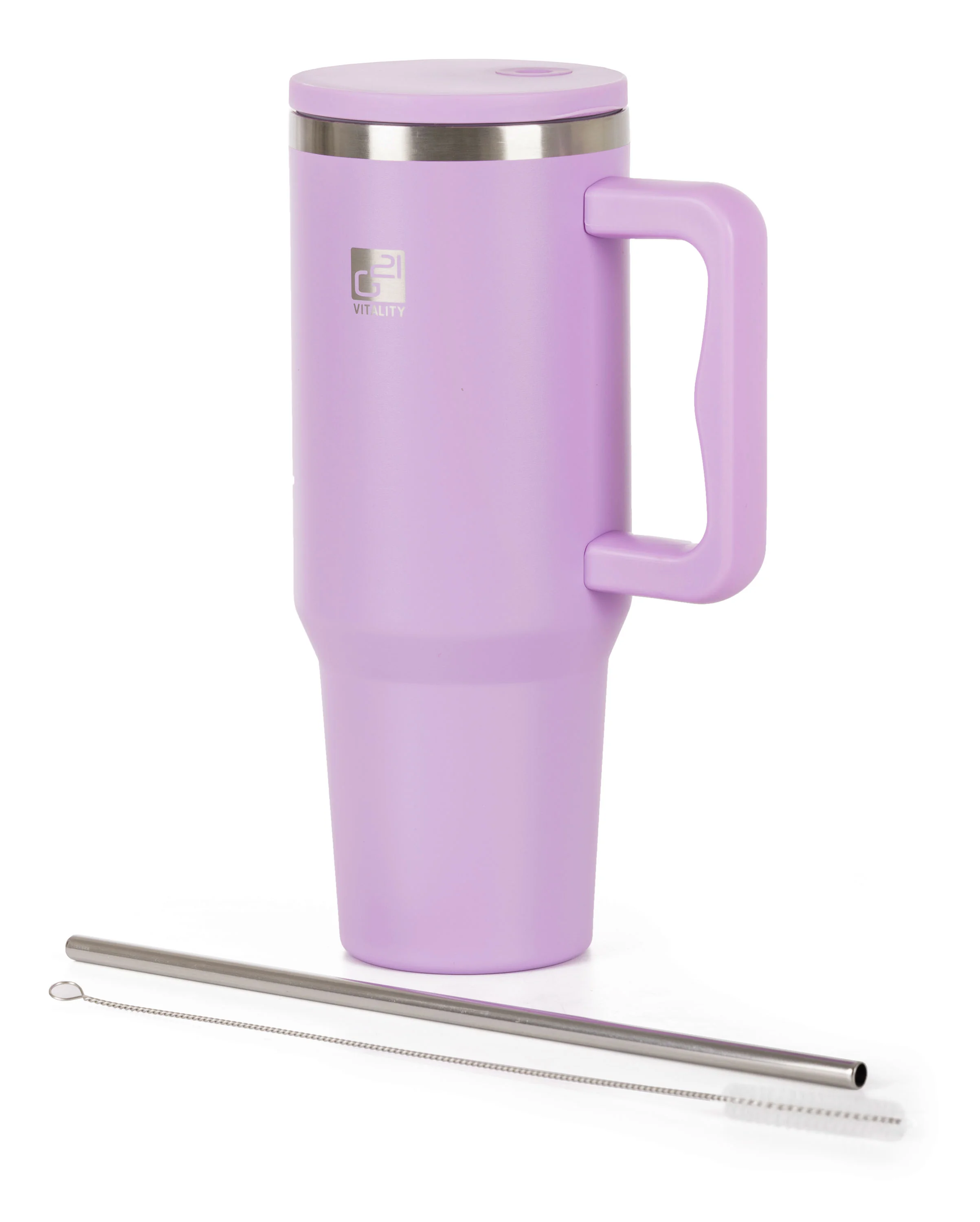 G21 Termohrnek FlowCup 1200 ml levandulový