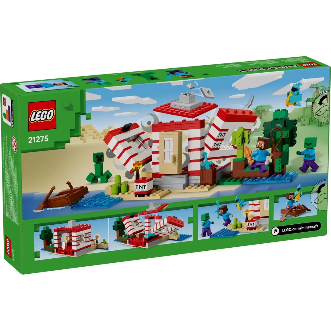 LEGO® Minecraft® 21275 TNT dům v džungli