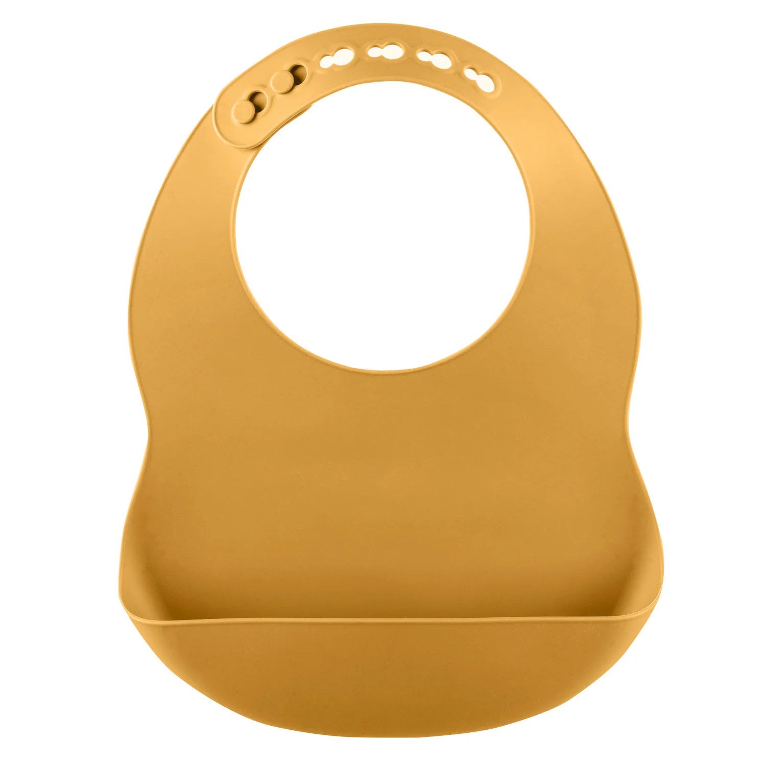 Zopa Silikonový bryndák, Mustard Yellow 2