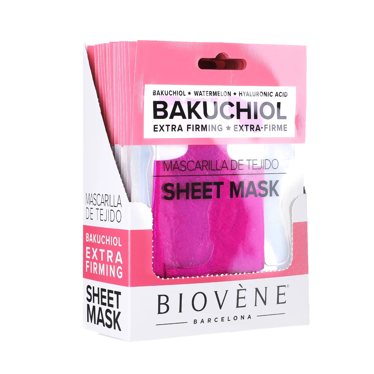 BIOVÉNE Bakuchiol plátýnková maska s melounem 20 ml