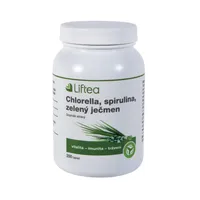 Liftea Chlorella, spirulina, zelený ječmen