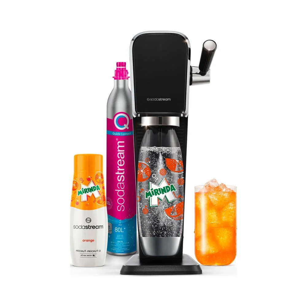 SODASTREAM Art Mirinda Mpack výrobník perlivé vody Black